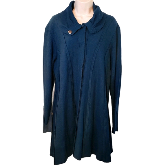 Soft Surroundings Jackets & Blazers - Soft Surroundings blue coat